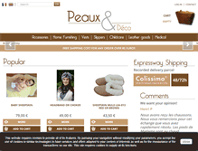 Tablet Screenshot of peauxetdeco.com